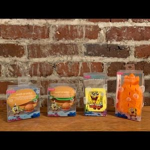 Spongebob wet n wild cosmetics cleaning makeup lot